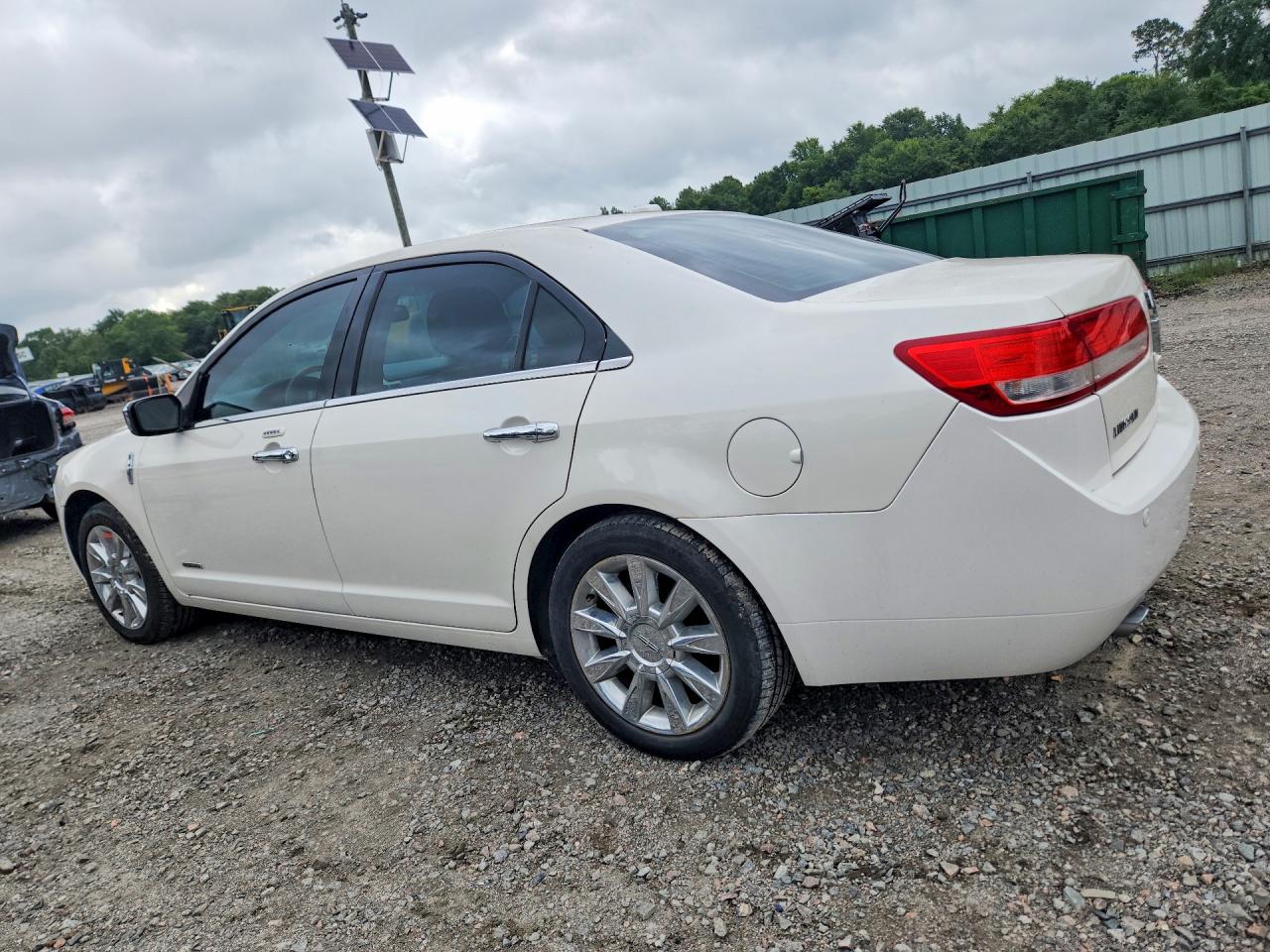 2011 Lincoln Mkz Hybrid White vin: 3LNDL2L37BR773055
