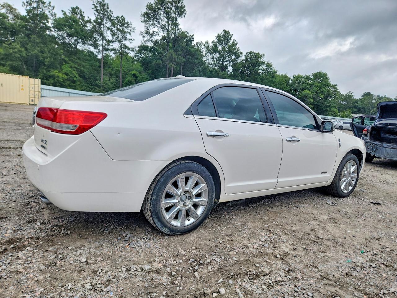2011 Lincoln Mkz Hybrid White vin: 3LNDL2L37BR773055
