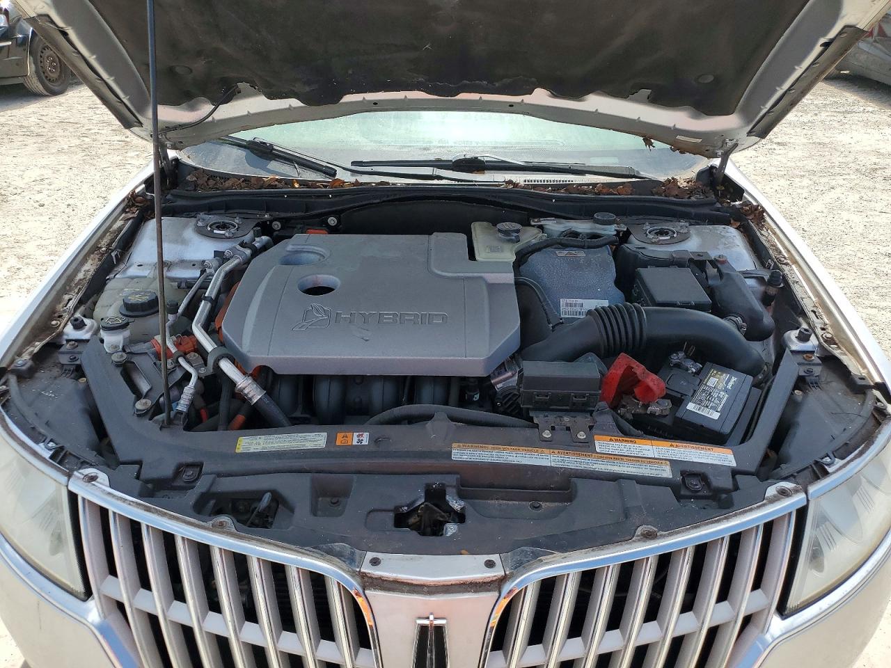 2011 Lincoln Mkz Hybrid Серебряный vin: 3LNDL2L37BR776215