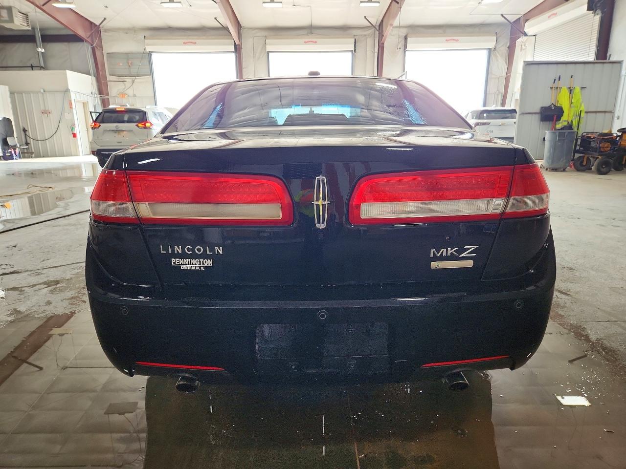 2012 Lincoln Mkz Hybrid Black vin: 3LNDL2L37CR802183