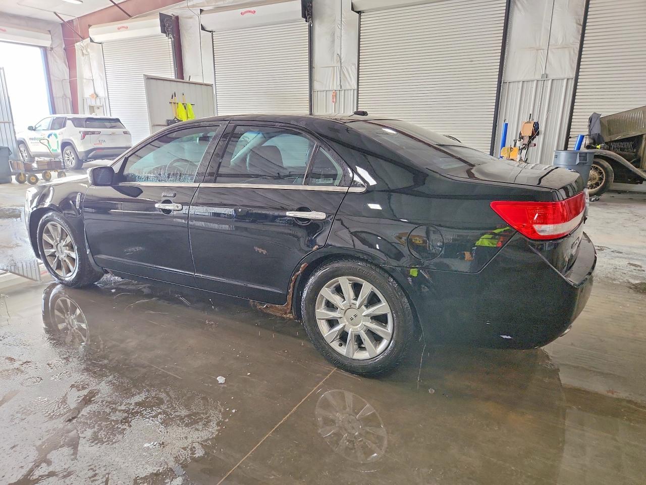 2012 Lincoln Mkz Hybrid Black vin: 3LNDL2L37CR802183