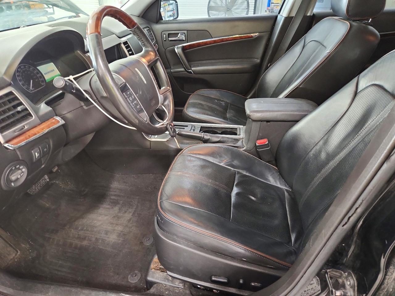 2012 Lincoln Mkz Hybrid Black vin: 3LNDL2L37CR802183