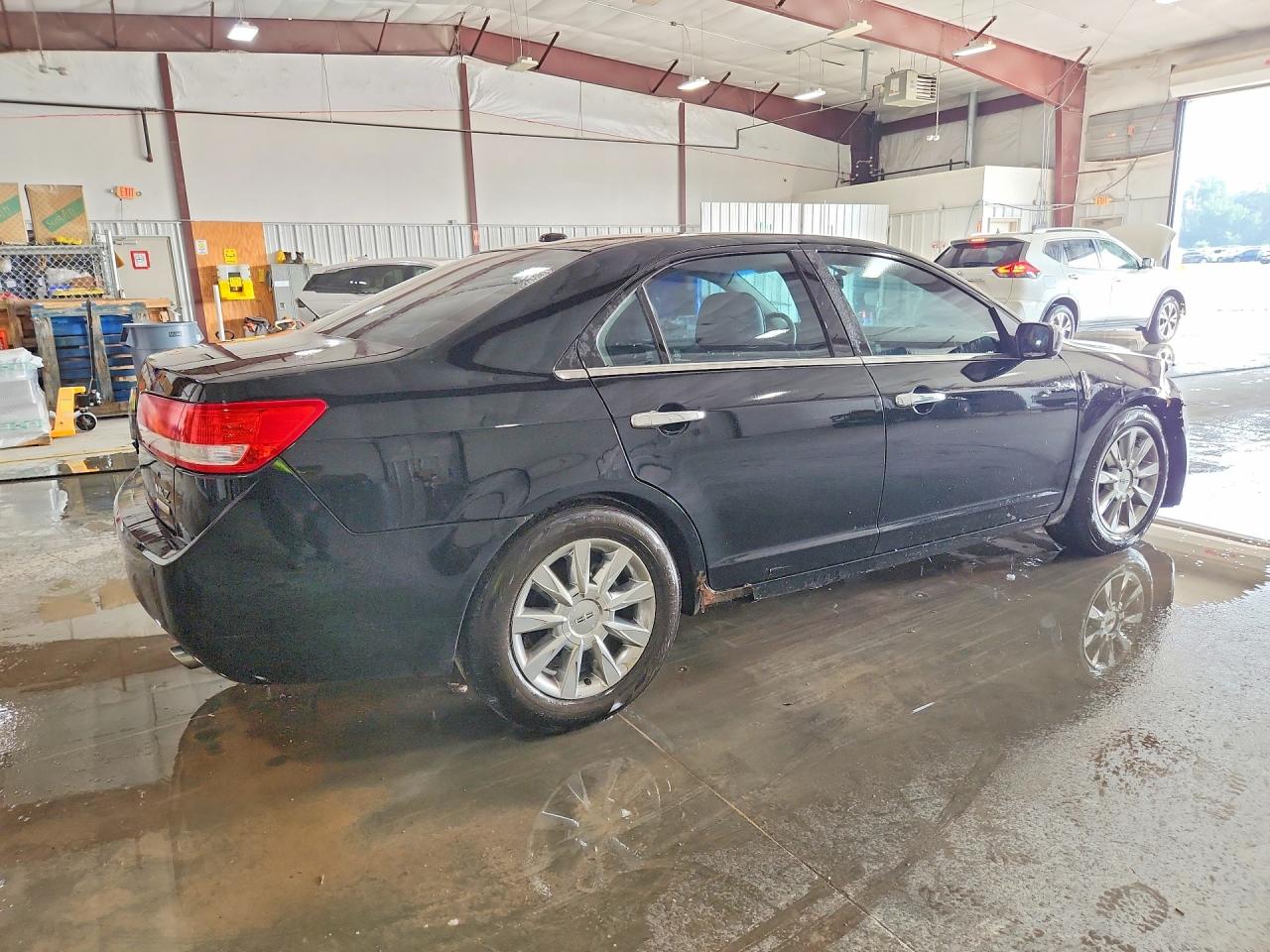 2012 Lincoln Mkz Hybrid Black vin: 3LNDL2L37CR802183