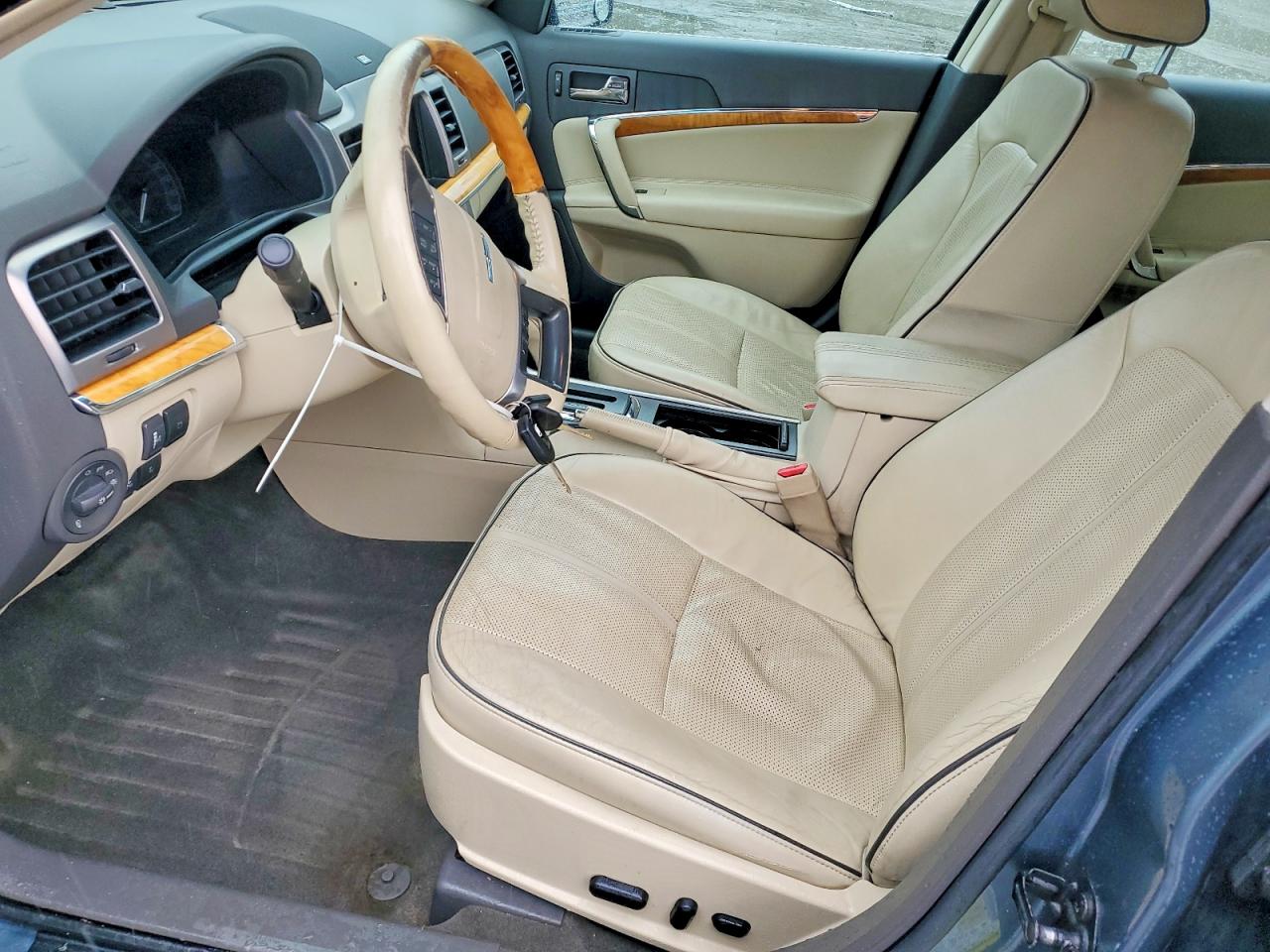 2011 Lincoln Mkz Hybrid Blue vin: 3LNDL2L38BR753042