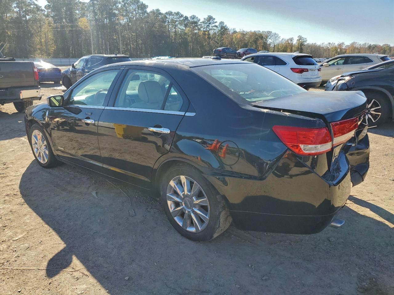2011 Lincoln Mkz Hybrid Black vin: 3LNDL2L38BR763702
