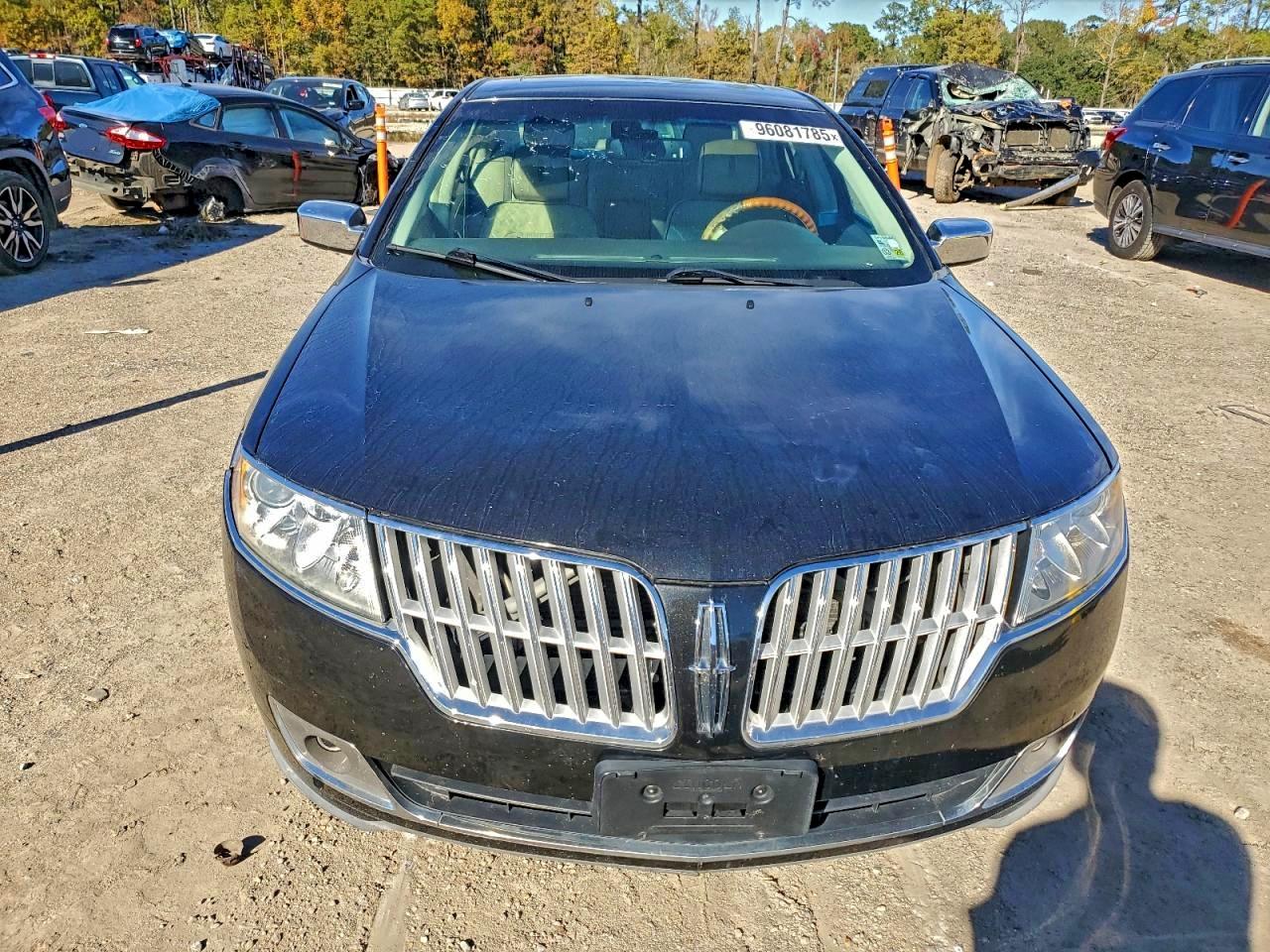 2011 Lincoln Mkz Hybrid Black vin: 3LNDL2L38BR763702