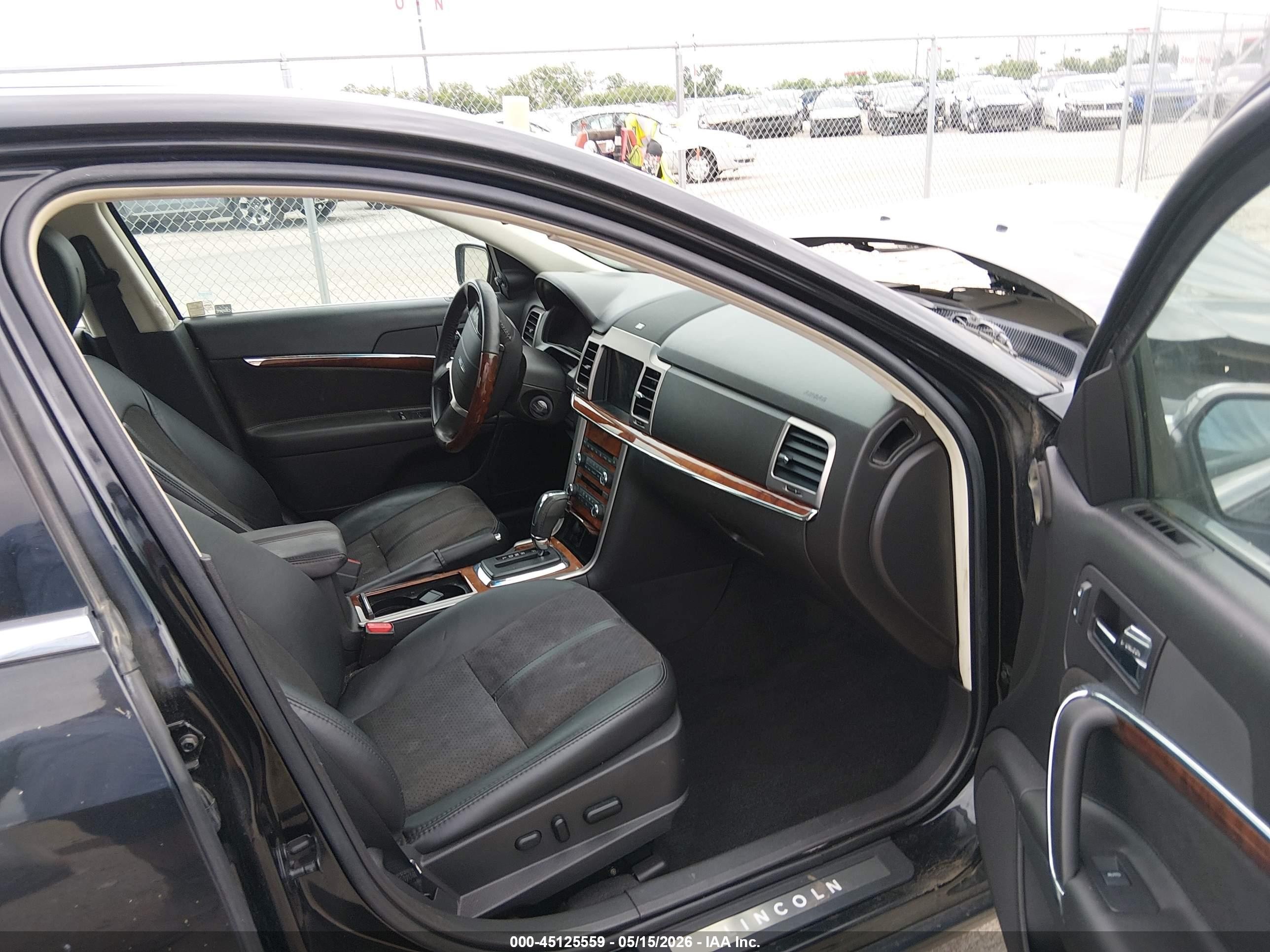 2012 Lincoln Mkz Hybrid   Black vin: 3LNDL2L38CR814570