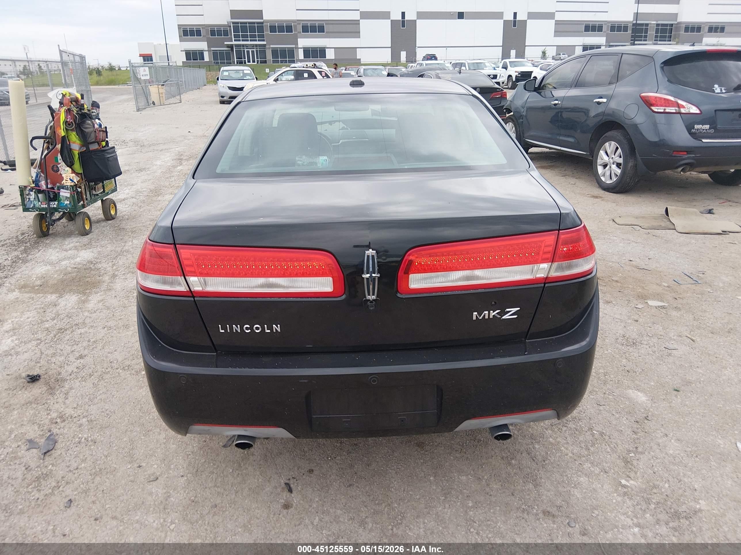 2012 Lincoln Mkz Hybrid   Black vin: 3LNDL2L38CR814570