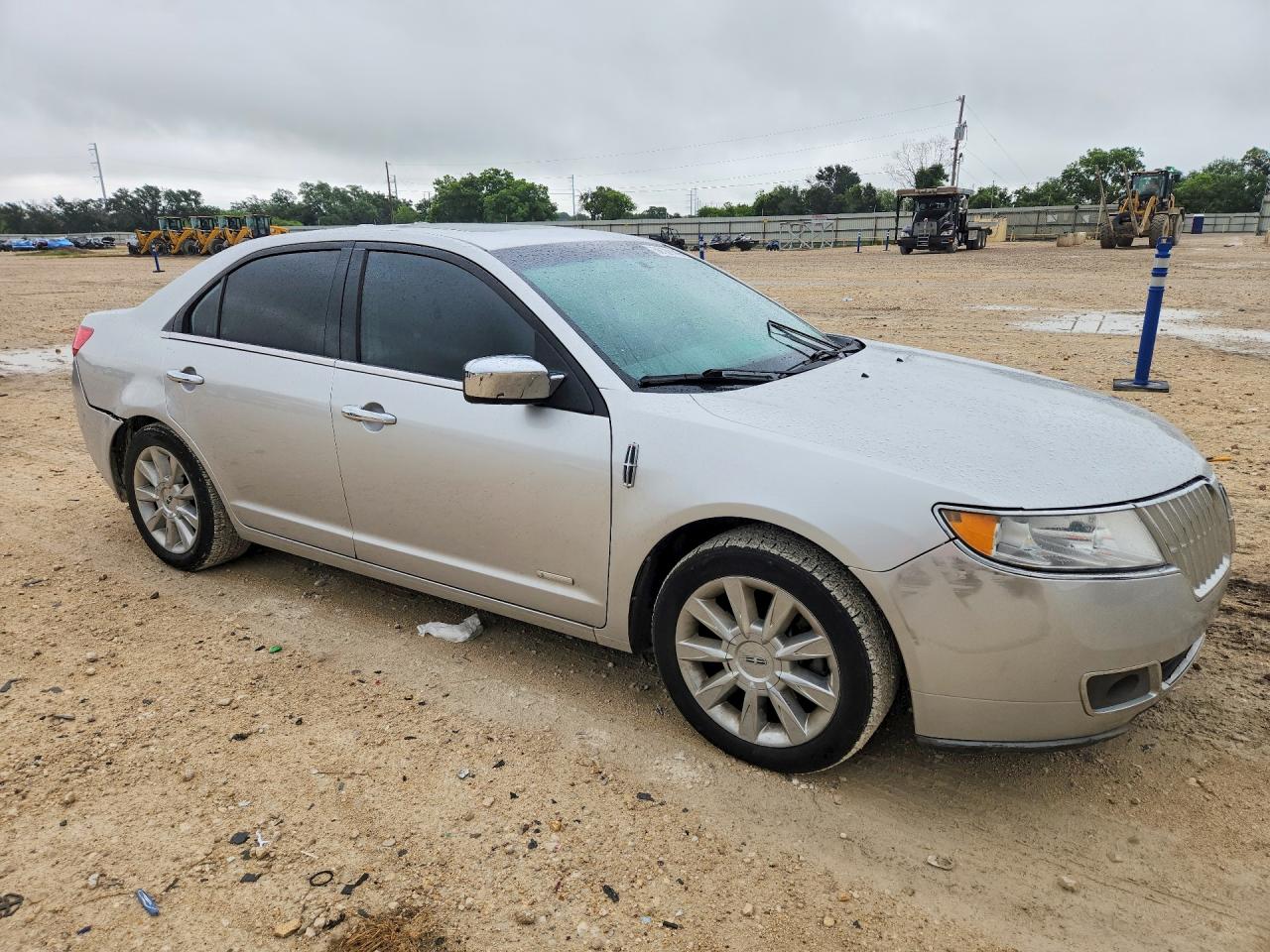 2012 Lincoln Mkz Hybrid Silver vin: 3LNDL2L38CR820997