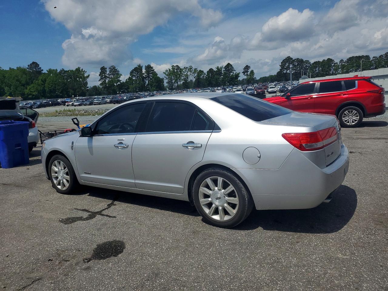 2012 Lincoln Mkz Hybrid Silver vin: 3LNDL2L38CR828291