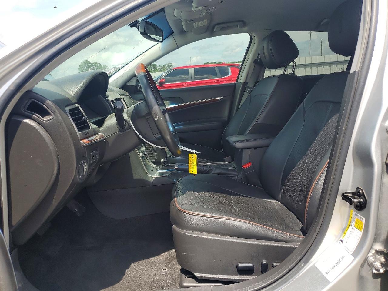 2012 Lincoln Mkz Hybrid Silver vin: 3LNDL2L38CR828291