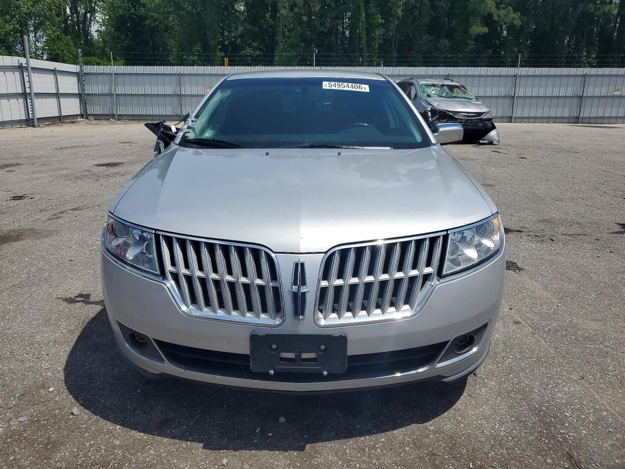 2012 Lincoln Mkz Hybrid Silver vin: 3LNDL2L38CR828291