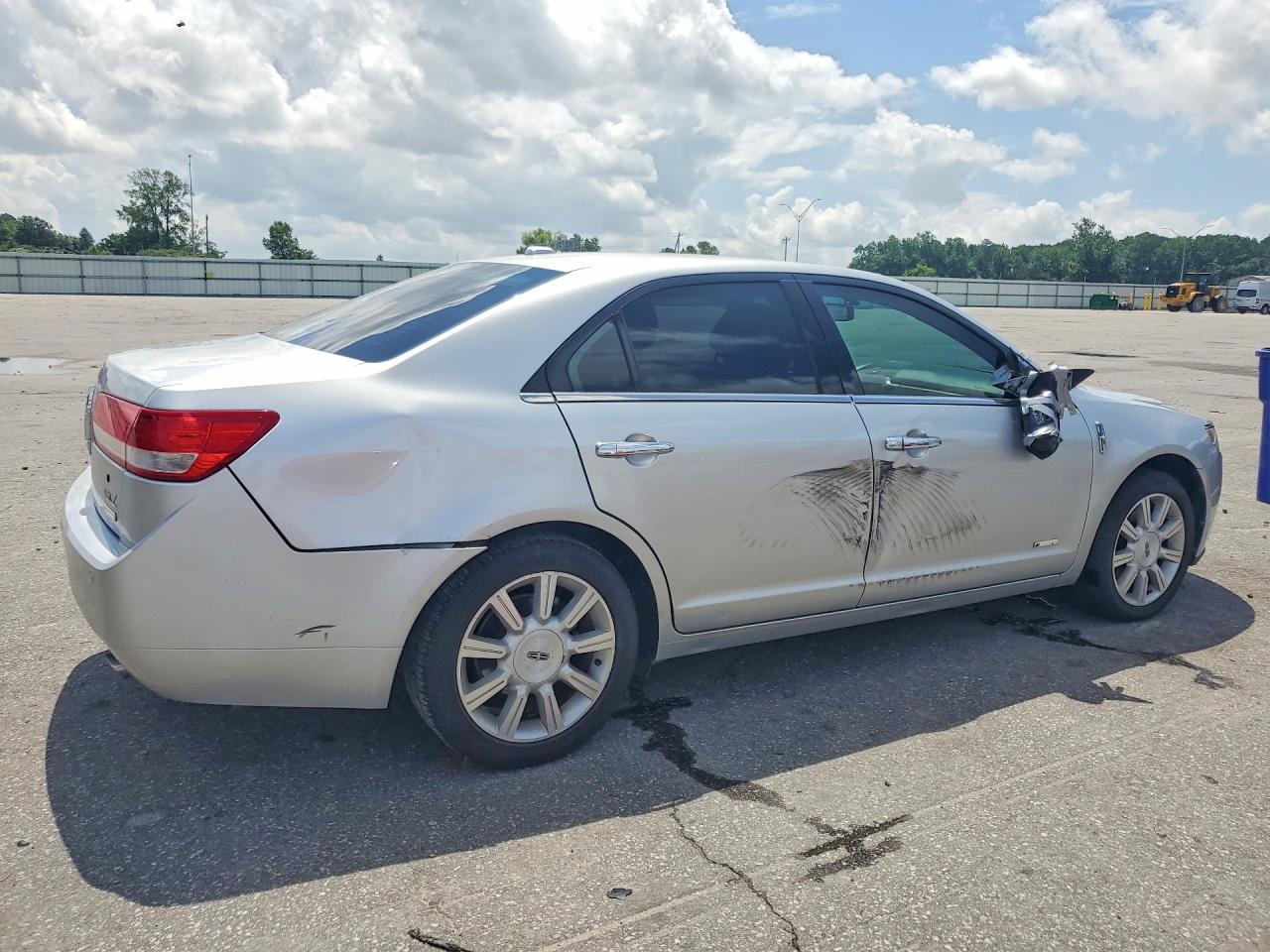 2012 Lincoln Mkz Hybrid Silver vin: 3LNDL2L38CR828291