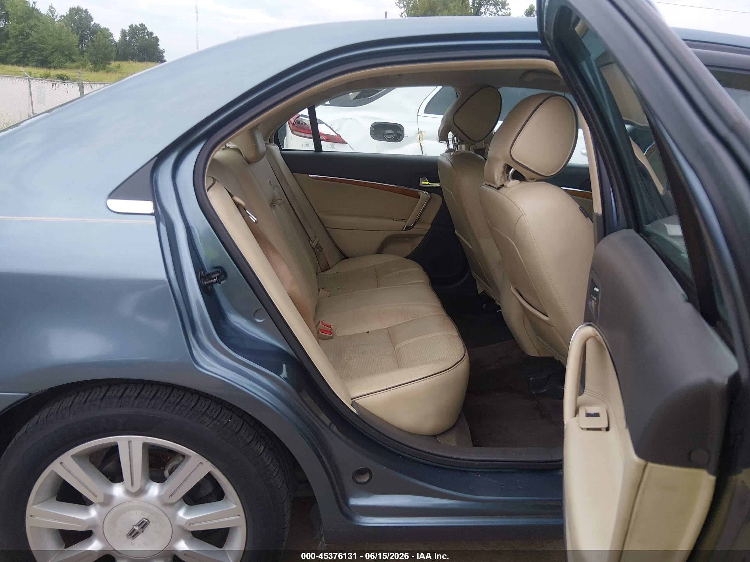 2012 Lincoln Mkz Hybrid   Blue vin: 3LNDL2L39CR808048