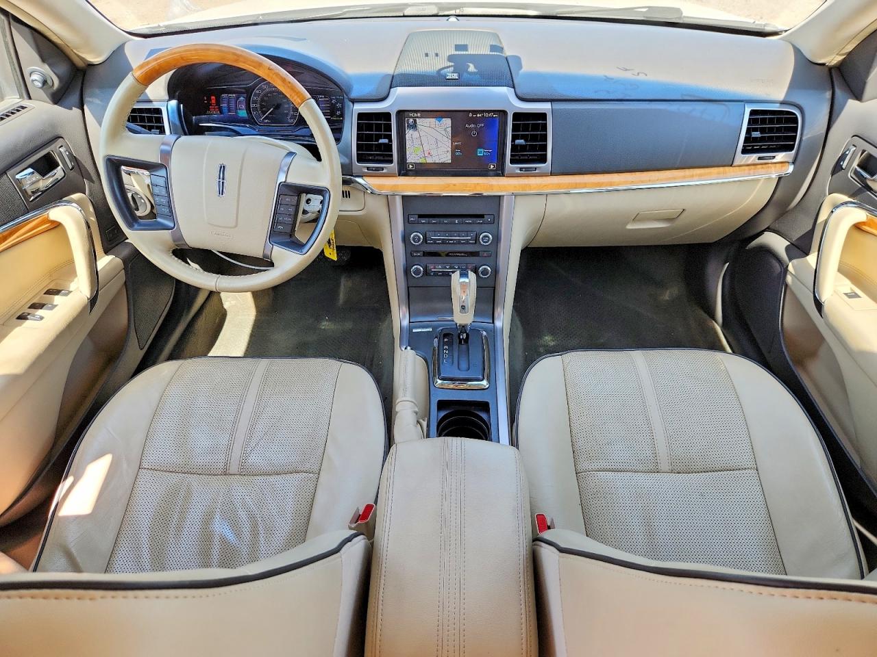 2012 Lincoln Mkz Hybrid White vin: 3LNDL2L39CR813332