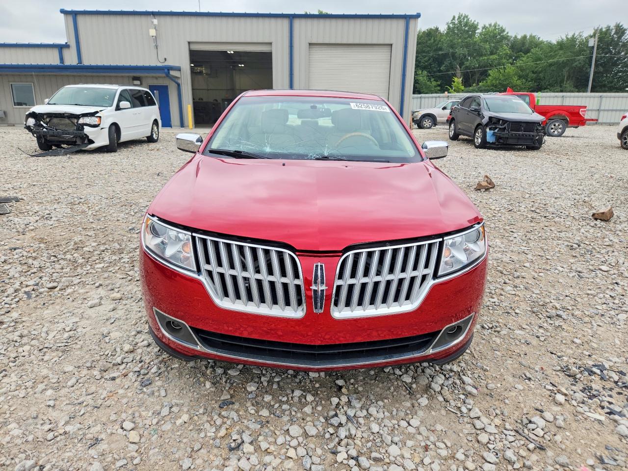 2011 Lincoln Mkz Hybrid Red vin: 3LNDL2L3XBR763488