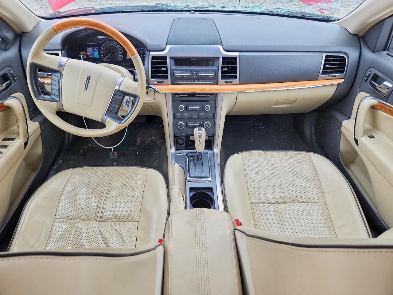 2011 Lincoln Mkz Hybrid Red vin: 3LNDL2L3XBR763488