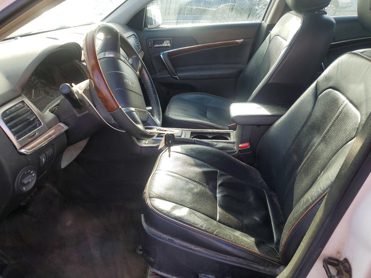 2012 Lincoln Mkz Hybrid White vin: 3LNDL2L3XCR832522