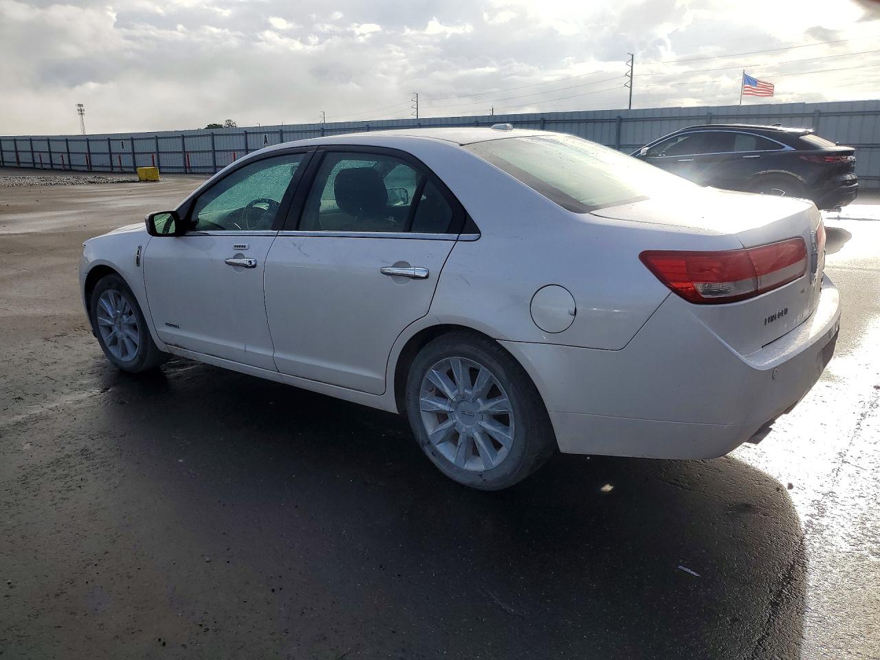 2012 Lincoln Mkz Hybrid White vin: 3LNDL2L3XCR832522