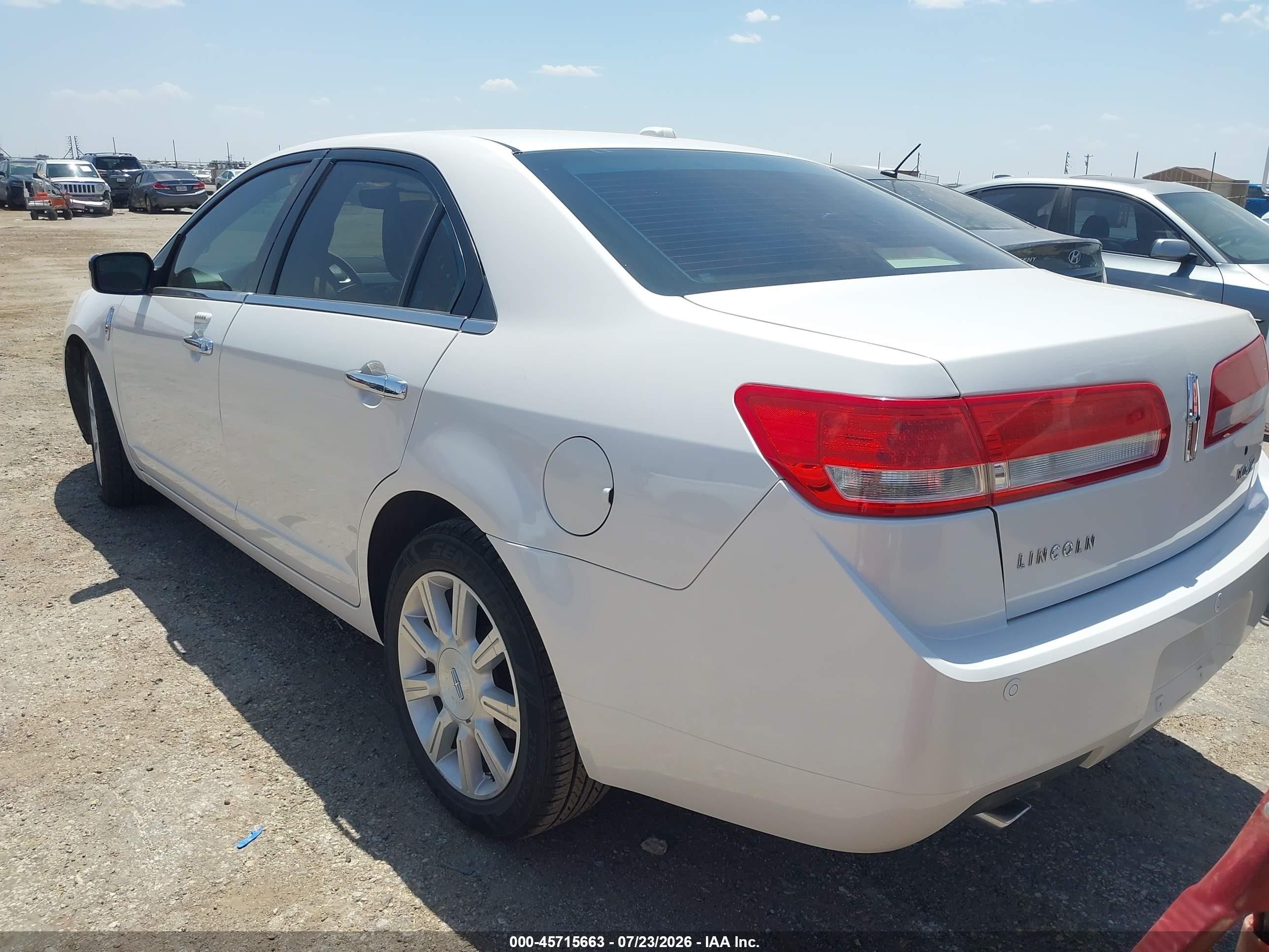 2010 Lincoln Mkz   Белый vin: 3LNHL2GC0AR609205