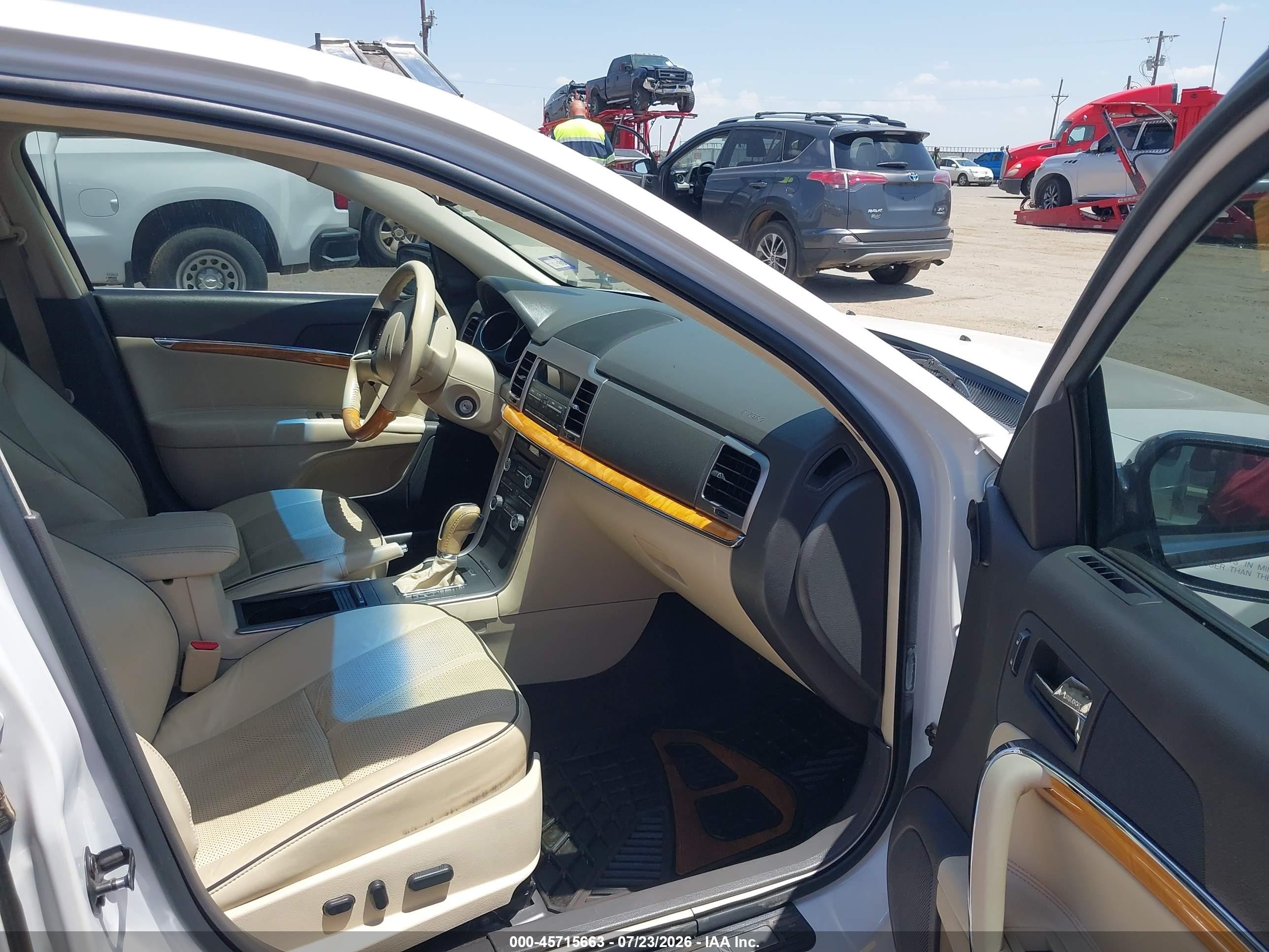2010 Lincoln Mkz   Белый vin: 3LNHL2GC0AR609205