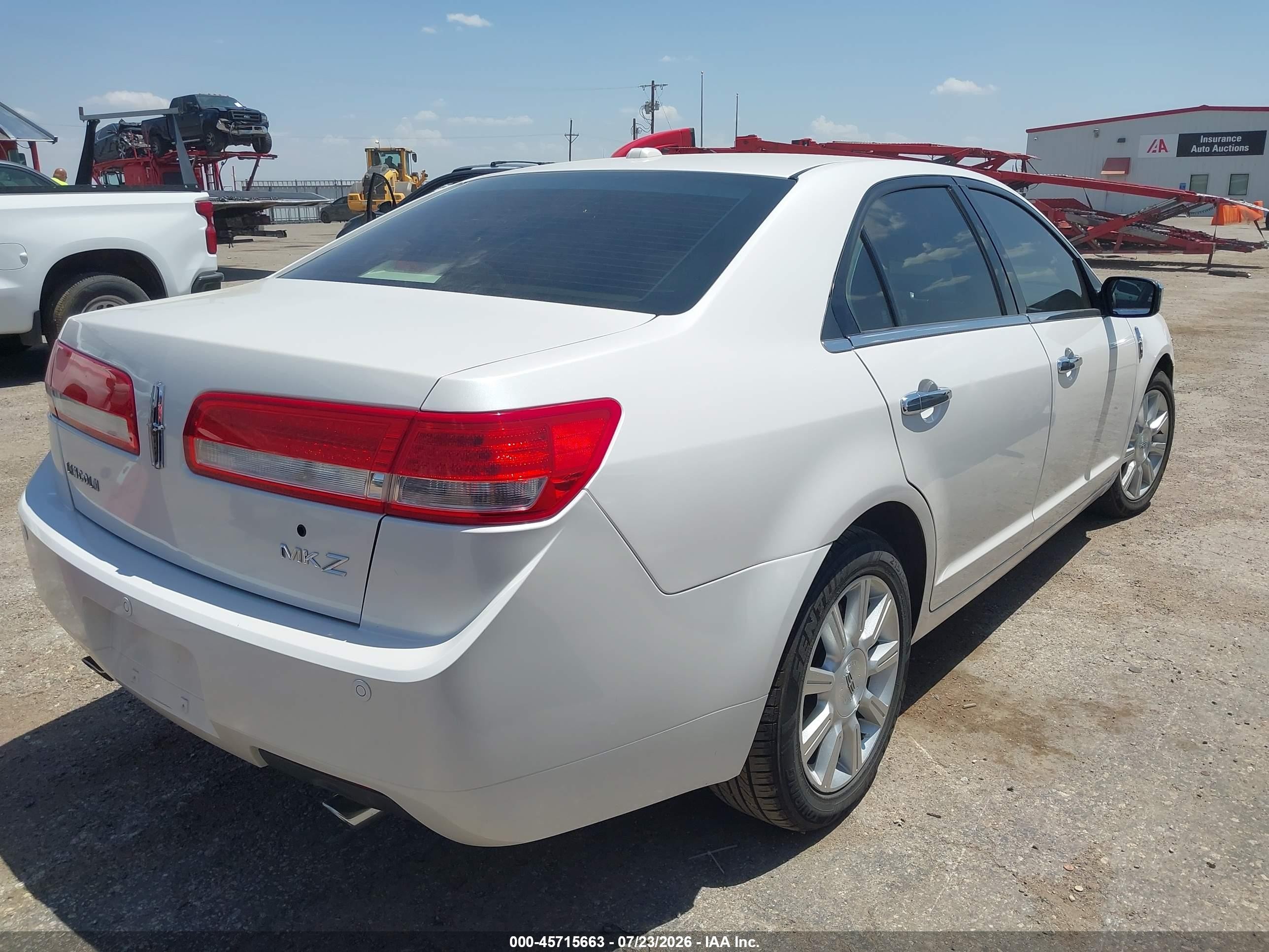 2010 Lincoln Mkz   Белый vin: 3LNHL2GC0AR609205