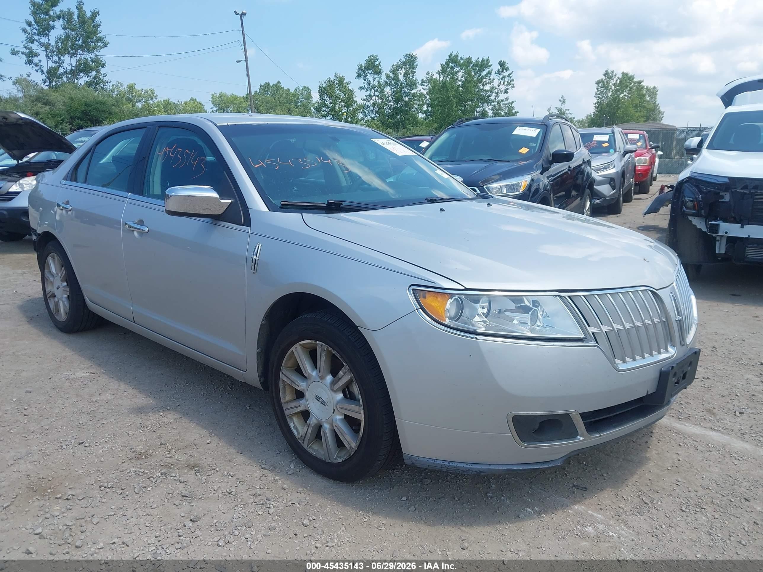 2010 Lincoln Mkz   Silver vin: 3LNHL2GC0AR631852