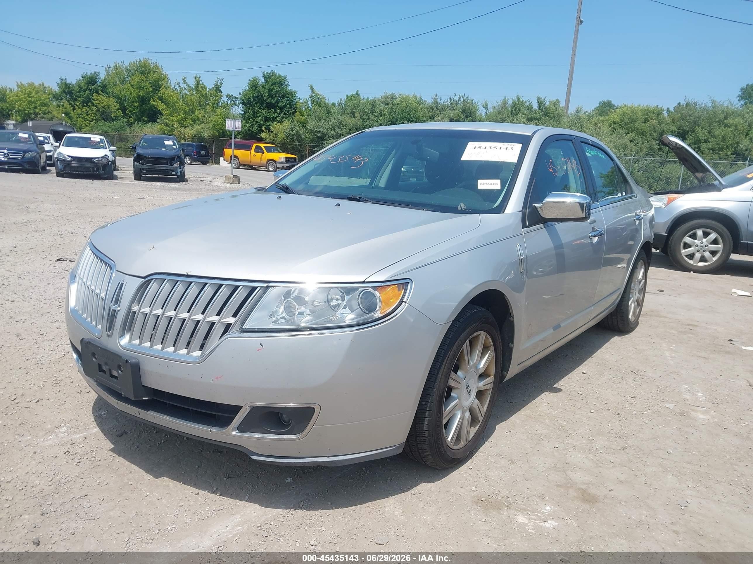 2010 Lincoln Mkz   Silver vin: 3LNHL2GC0AR631852