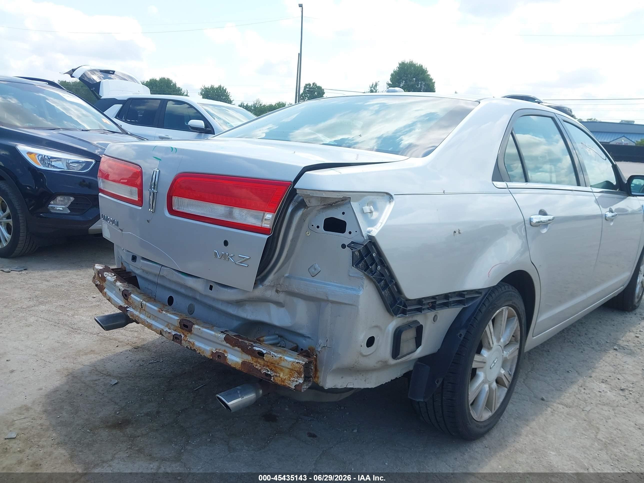 2010 Lincoln Mkz   Silver vin: 3LNHL2GC0AR631852