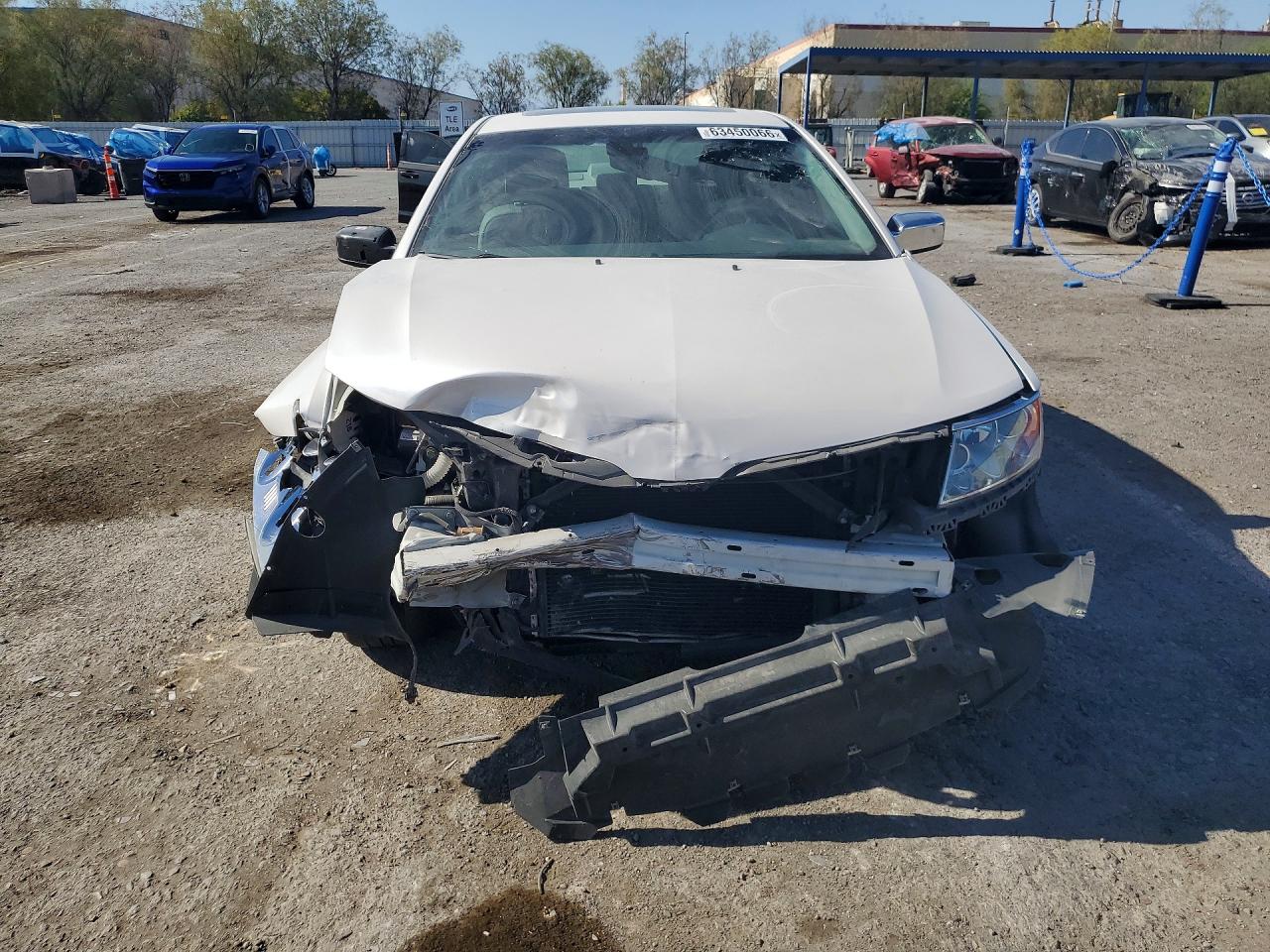 2010 Lincoln Mkz White vin: 3LNHL2GC0AR650773