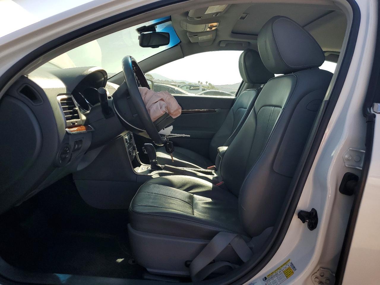 2010 Lincoln Mkz White vin: 3LNHL2GC0AR650773
