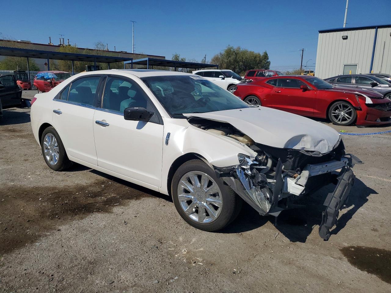 2010 Lincoln Mkz White vin: 3LNHL2GC0AR650773