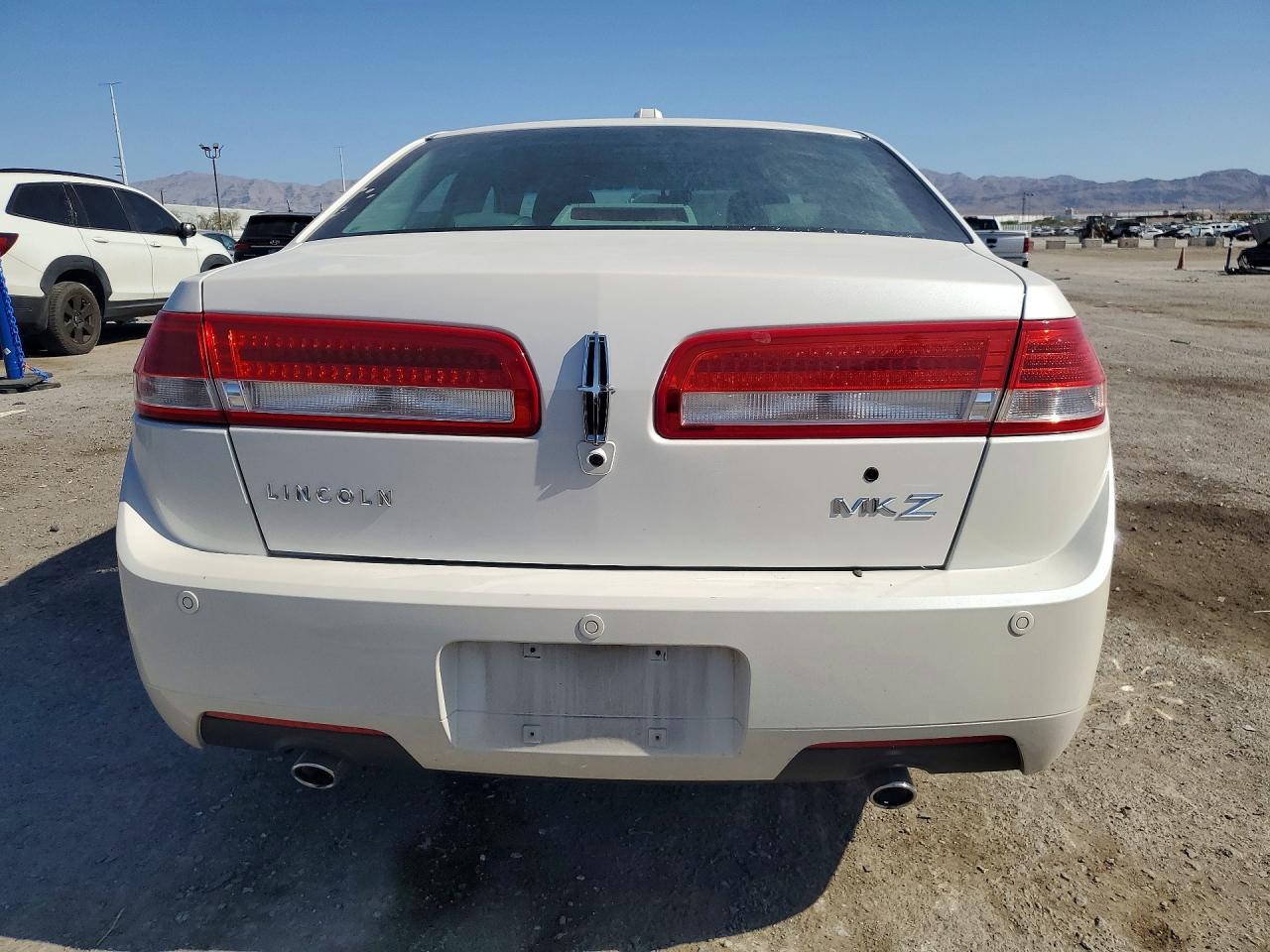 2010 Lincoln Mkz White vin: 3LNHL2GC0AR650773