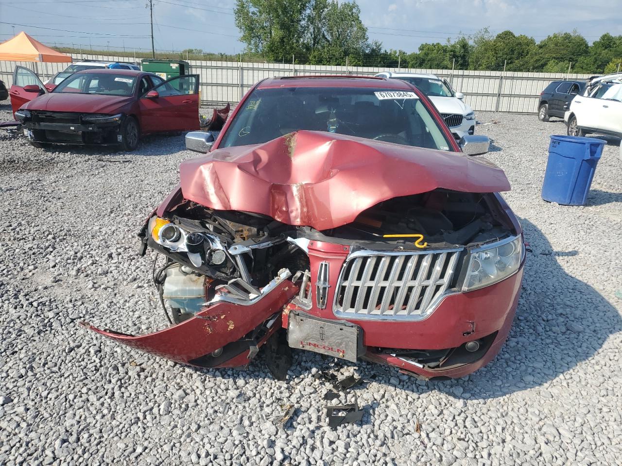 2010 Lincoln Mkz Red vin: 3LNHL2GC0AR654791