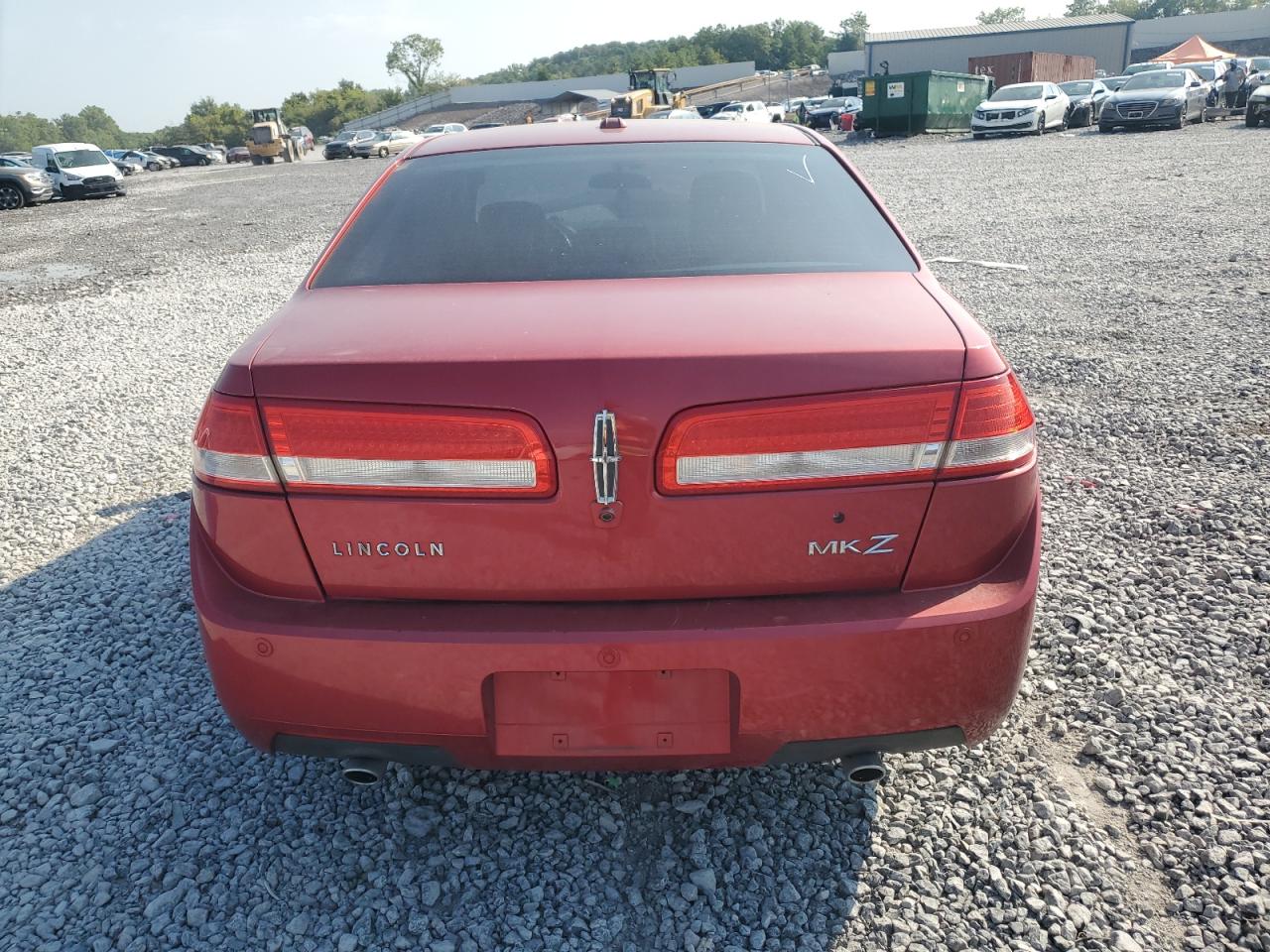 2010 Lincoln Mkz Red vin: 3LNHL2GC0AR654791