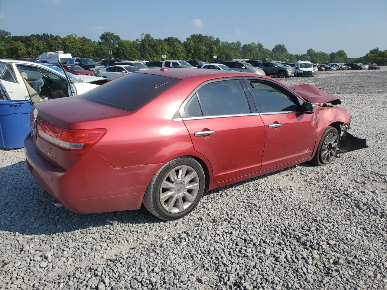2010 Lincoln Mkz Red vin: 3LNHL2GC0AR654791