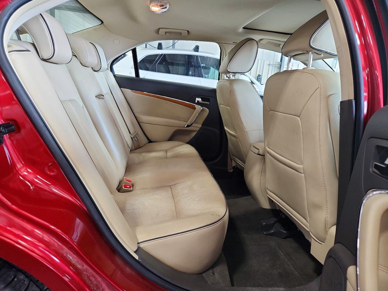 2010 Lincoln Mkz Red vin: 3LNHL2GC0AR752851