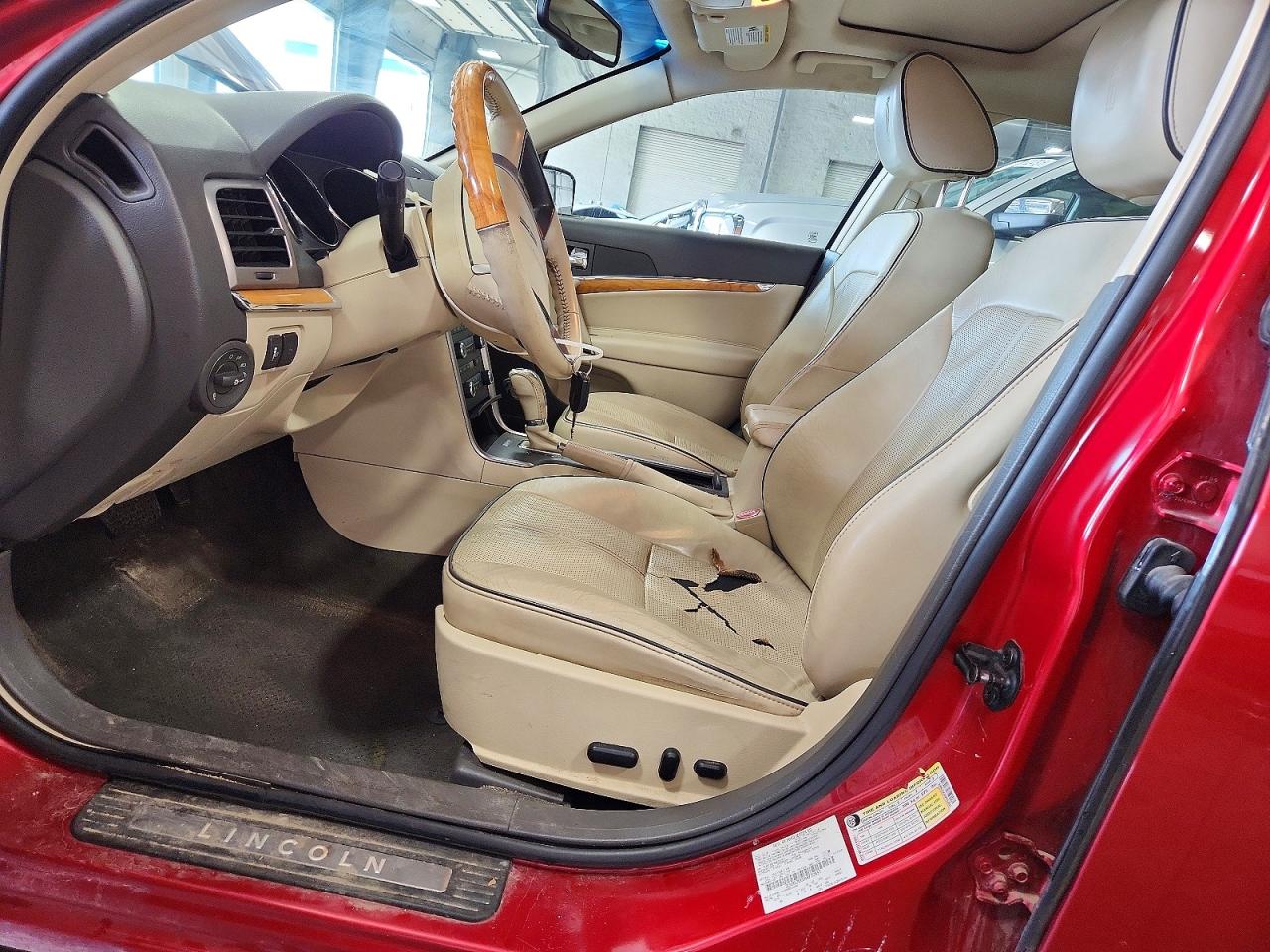 2010 Lincoln Mkz Red vin: 3LNHL2GC0AR752851