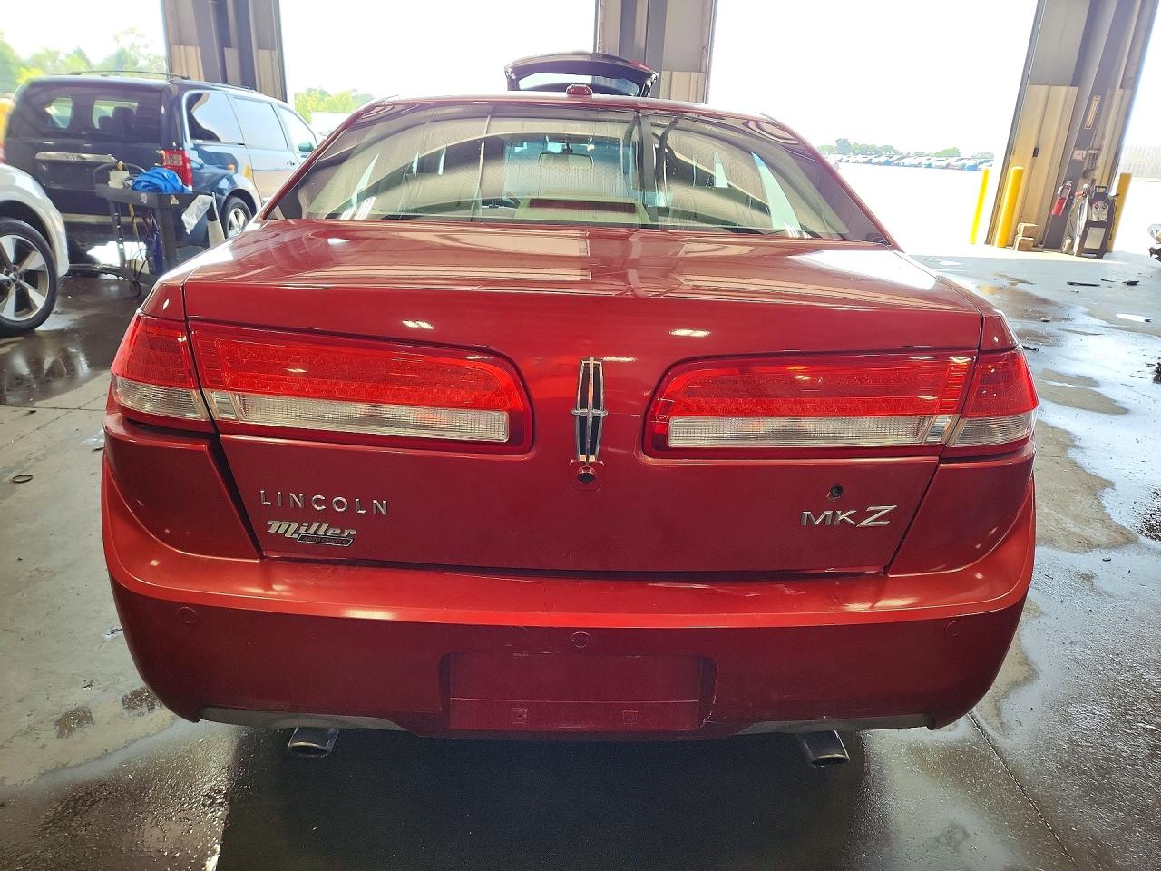 2010 Lincoln Mkz Red vin: 3LNHL2GC0AR752851