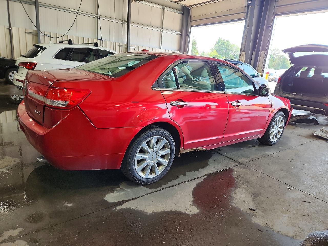 2010 Lincoln Mkz Red vin: 3LNHL2GC0AR752851
