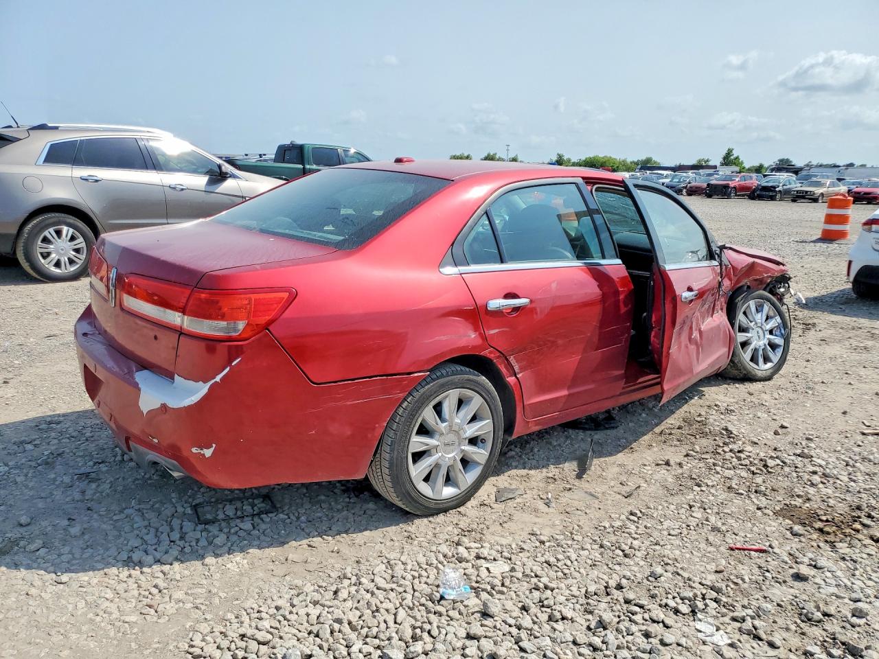 2011 Lincoln Mkz Red vin: 3LNHL2GC0BR750728
