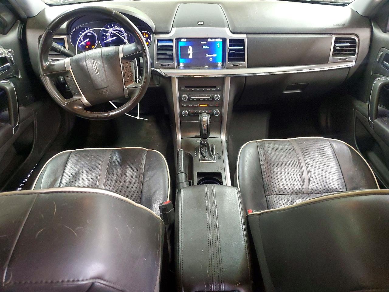 2011 Lincoln Mkz Черный vin: 3LNHL2GC0BR763981