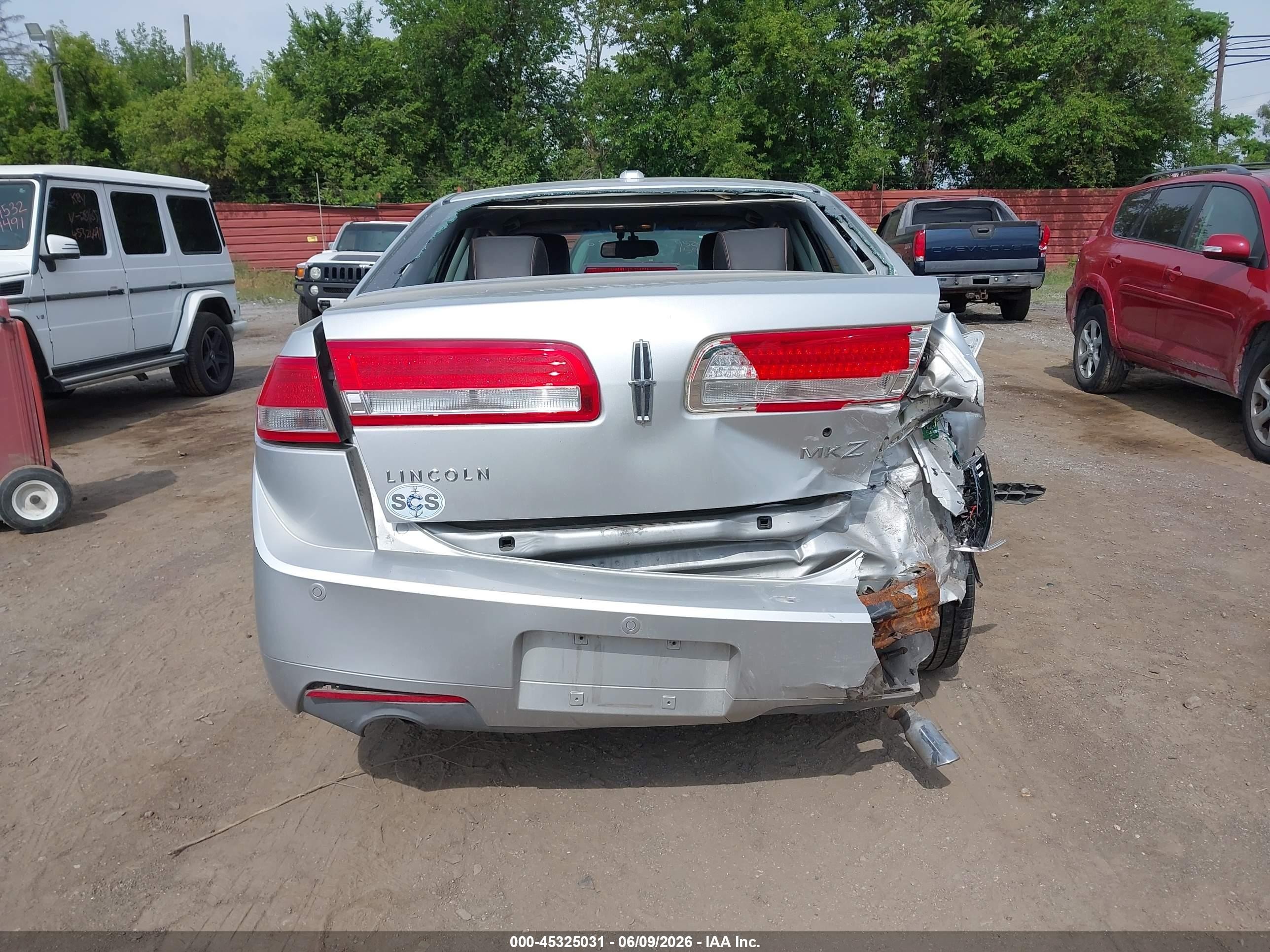 2011 Lincoln Mkz   Silver vin: 3LNHL2GC0BR765892