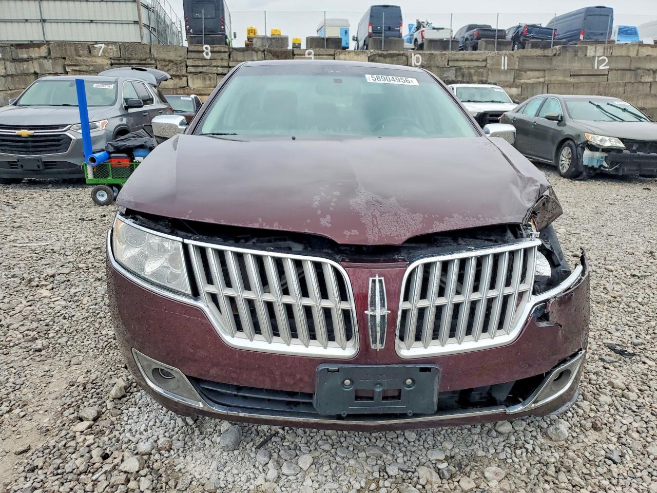 2011 Lincoln Mkz Maroon vin: 3LNHL2GC0BR770994