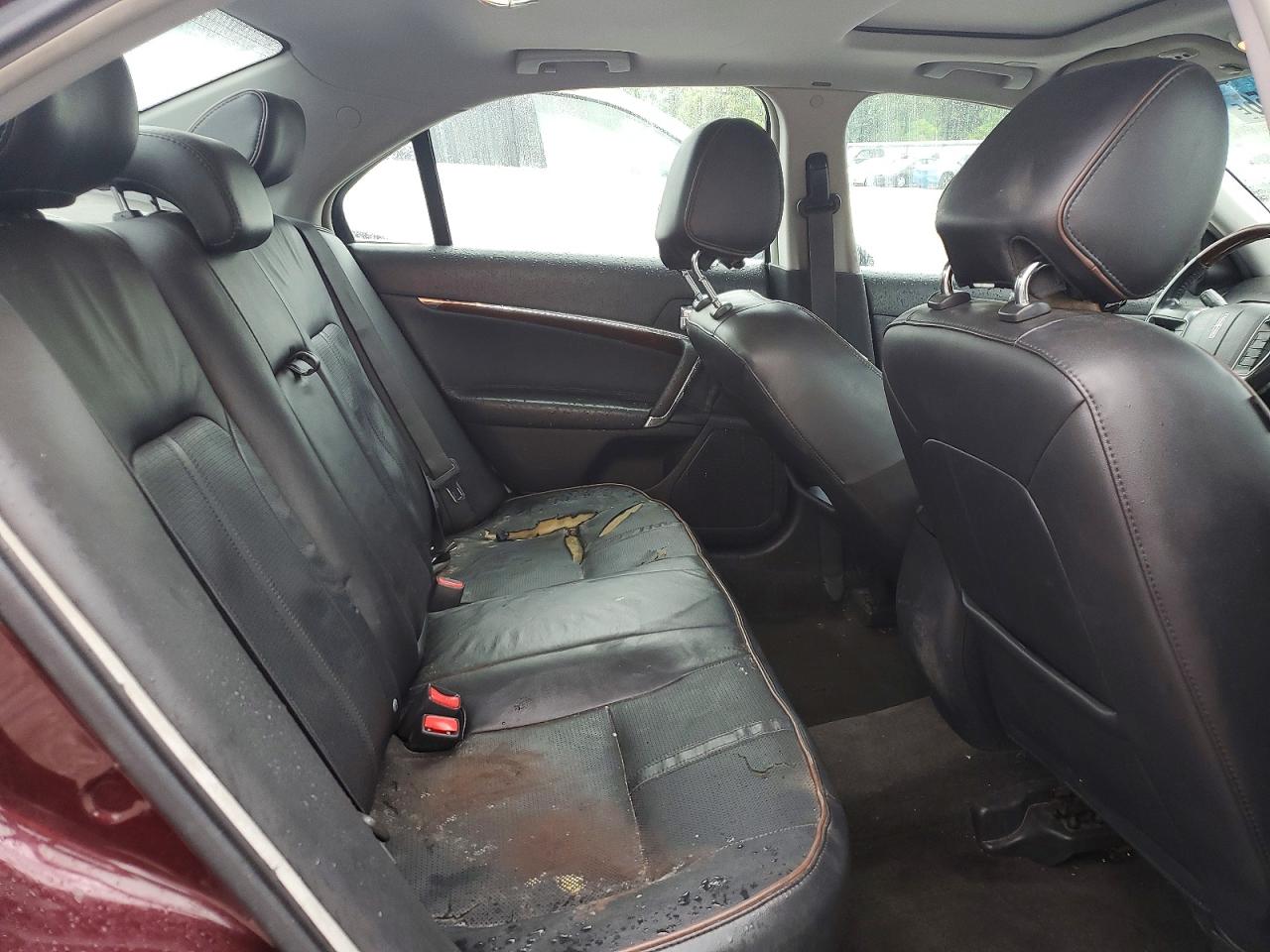 2011 Lincoln Mkz Maroon vin: 3LNHL2GC0BR770994