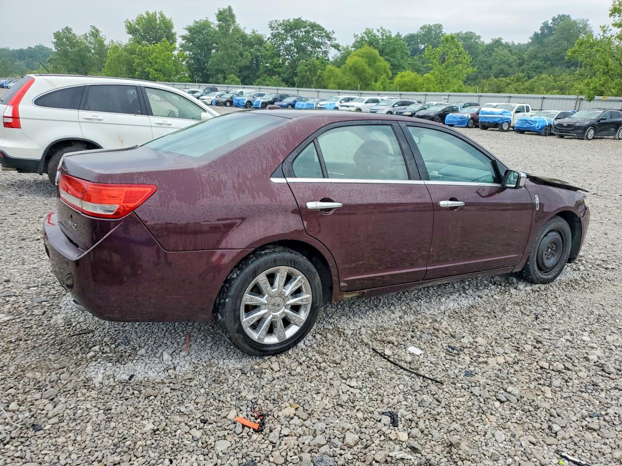 2011 Lincoln Mkz Maroon vin: 3LNHL2GC0BR770994