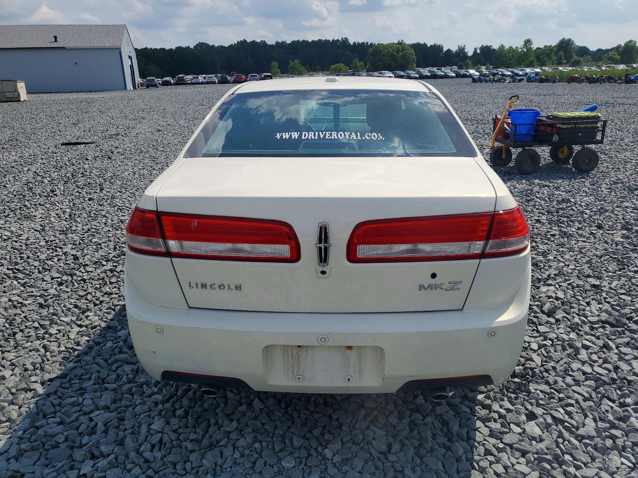 2012 Lincoln Mkz Белый vin: 3LNHL2GC0CR808712