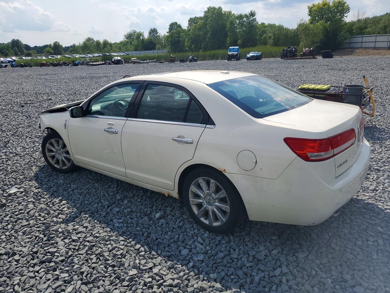 2012 Lincoln Mkz Белый vin: 3LNHL2GC0CR808712