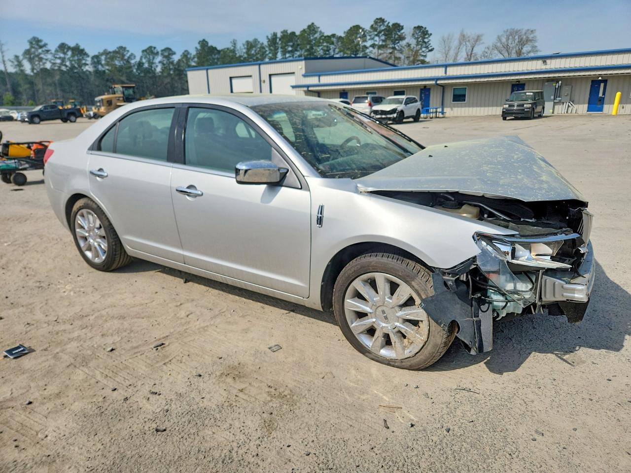2012 Lincoln Mkz Silver vin: 3LNHL2GC0CR826546