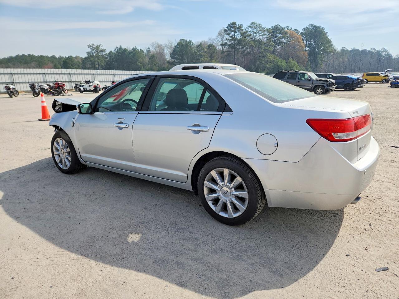 2012 Lincoln Mkz Silver vin: 3LNHL2GC0CR826546